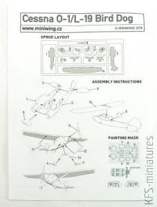 1/144 Cessna L-19A - U.S. Army - Miniwing