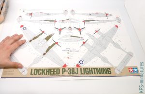 1/48 Lockheed P-38J Lightning - Tamiya