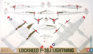 1/48 Lockheed P-38J Lightning - Tamiya