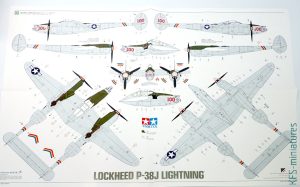 1/48 Lockheed P-38J Lightning - Tamiya