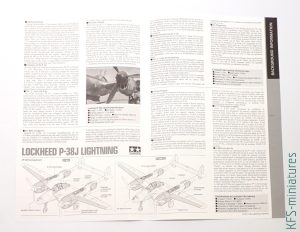 1/48 Lockheed P-38J Lightning - Tamiya