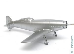 1/72 Me 209 V1 - Special Hobby - Budowa