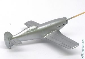 1/72 Me 209 V1 - Special Hobby - Budowa