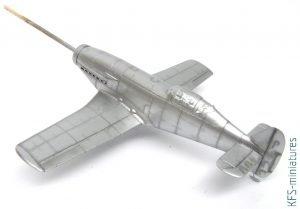 1/72 Me 209 V1 - Special Hobby - Budowa