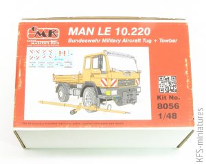 1/48 MAN LE 10.220 Military Aircraft Tug + Towbar - CMK