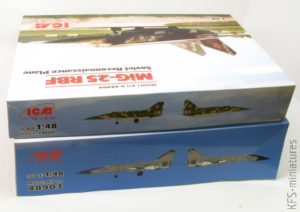 1/48 MIG-25RBF Soviet Reconnaissance Plane - ICM