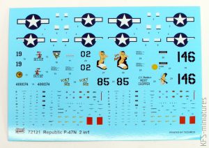 1/72 Republic P-47N Thunderbolt - Sword