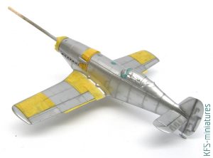 1/72 Me 209 V1 - Special Hobby - Budowa