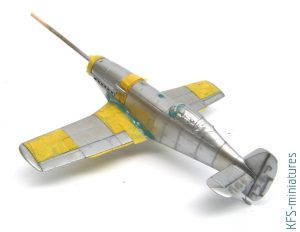 1/72 Me 209 V1 - Special Hobby - Budowa