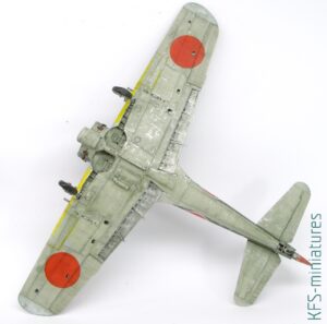 1/32 Ki-84 Hayate - Budowa cz.2