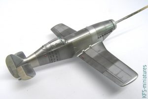 1/72 Me 209 V1 - Special Hobby - Budowa