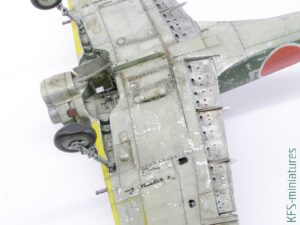 1/32 Ki-84 Hayate - Budowa cz.2