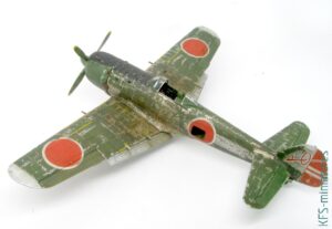 1/32 Ki-84 Hayate - Budowa cz.2