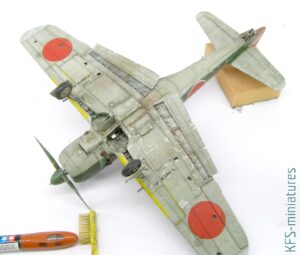 1/32 Ki-84 Hayate - Budowa cz.2