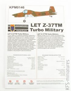 1/72 Z-37TM "Turbo Military" - KP