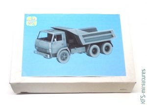 1/72 KamAZ 5511 Wywrotka - Budowa cz.2