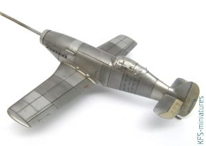 1/72 Me 209 V1 - Special Hobby - Budowa