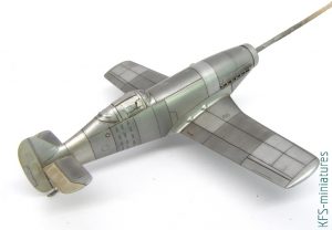 1/72 Me 209 V1 - Special Hobby - Budowa