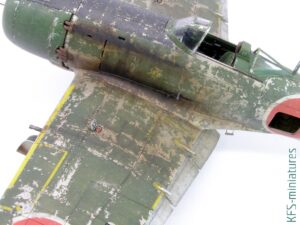 1/32 Ki-84 Hayate - Budowa cz.2