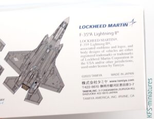 1/72 Lockheed Martin F-35A Lightning II - Tamiya