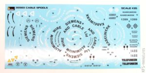 1/35 Cable Spools - MiniArt