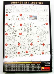 1/35 Luggage Set 1930-40s - MiniArt