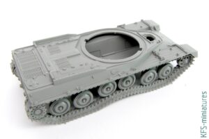 1/72 Chieftain MK 11 - Budowa cz.1