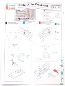 1/48 Pfalz D.IIIa - Weekend  - Eduard