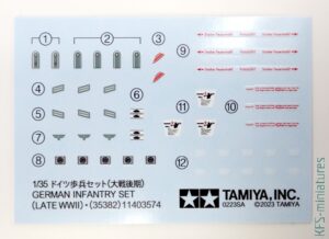 1/35 German Infantry Set - Late WWII - Tamiya