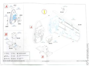 1/48 Bf 109F radio compartment - Eduard
