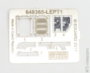 1/48 Bf 109F radio compartment - Eduard