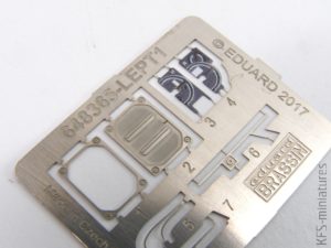 1/48 Bf 109F radio compartment - Eduard