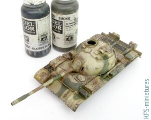 1/72 T-54 B (Mid. Prod.) - Budowa cz.2