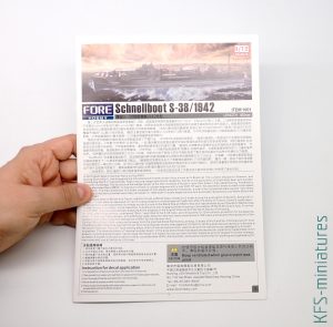 1/72 Schnellboot S-38 - 1942 - FORE HOBBY