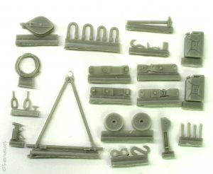 1/35 WWII Recovery Tools Set