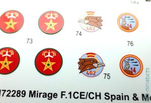 1/72 Mirage F.1 CE/CH - Special Hobby