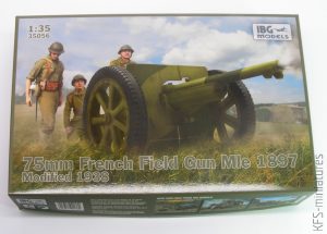 1/35 75mm French Field Gun Mle 1897 'Schneider' - IBG Models