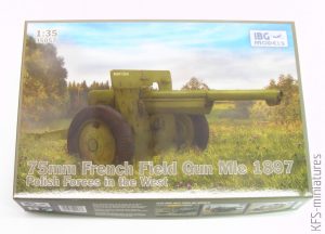 1/35 75mm French Field Gun Mle 1897 'Schneider' - IBG Models