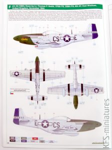 1/48 P-51D-5-NA Mustang - Chattanooga Choo Choo - Eduard