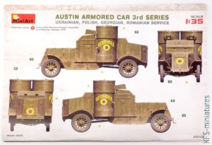 1/35 Austin Armored Car 3rd Series - Interior Kit - MiniArt