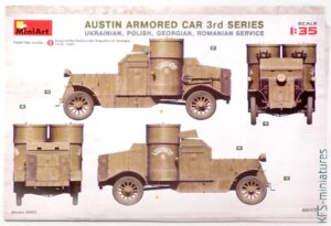 1/35 Austin Armored Car 3rd Series - Interior Kit - MiniArt