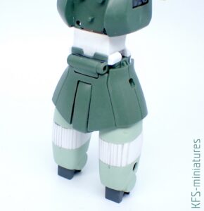 Zaku Girl - Budowa