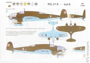 1/72 PZL.37B - Łoś B - Fly