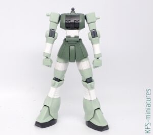 Zaku Girl - Budowa