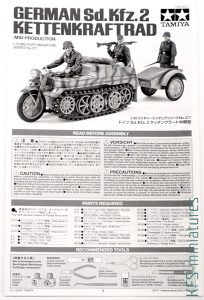 1/35 Sd.Kfz.2 Kettenkraftrad - Tamiya