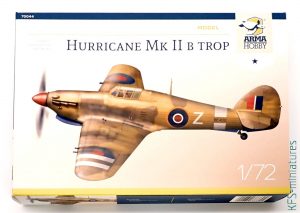 1/72 Hurricane Mk II b - Model Kit - Arma Hobby