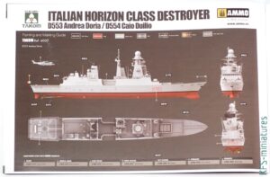 1/350 Italian Horizon Class Destroyer - Takom