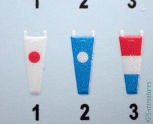 1/350 International Marine Signal Flags - Eduard