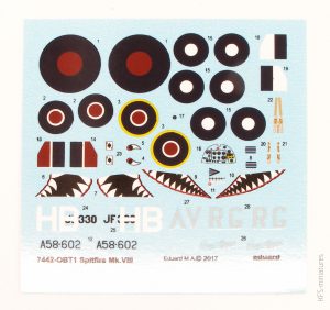 1/72 Spitfire Mk. VIII - Eduard