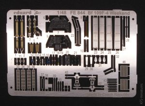 1/48 Bf 109F-4 Weekend - Blacha - Eduard